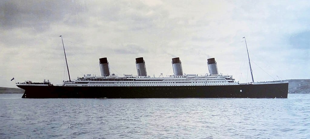 Le Titanic à Queenstown
